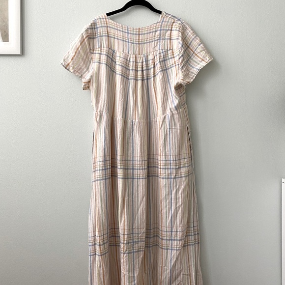 Madewell Striped Midi Dress - Picture 3 of 3
